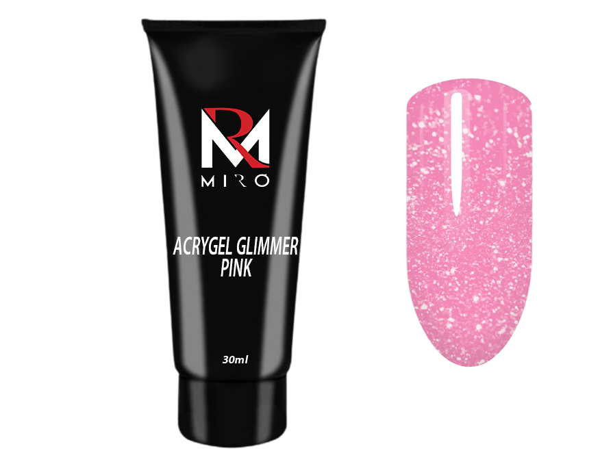 Acrygel glimmer pink 30ml